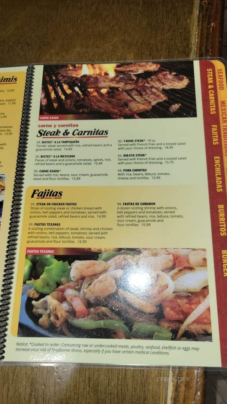 El Toro - Gulf Shores, AL menu_pic