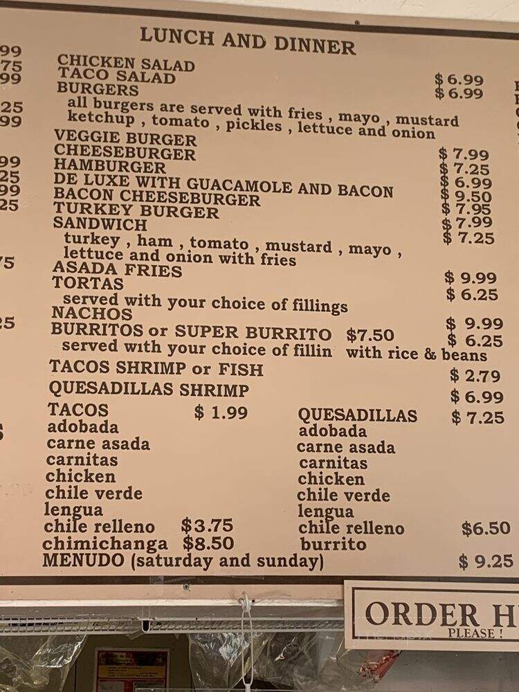 Kathy's Little Kitchen - Carmel Valley, CA menu_pic