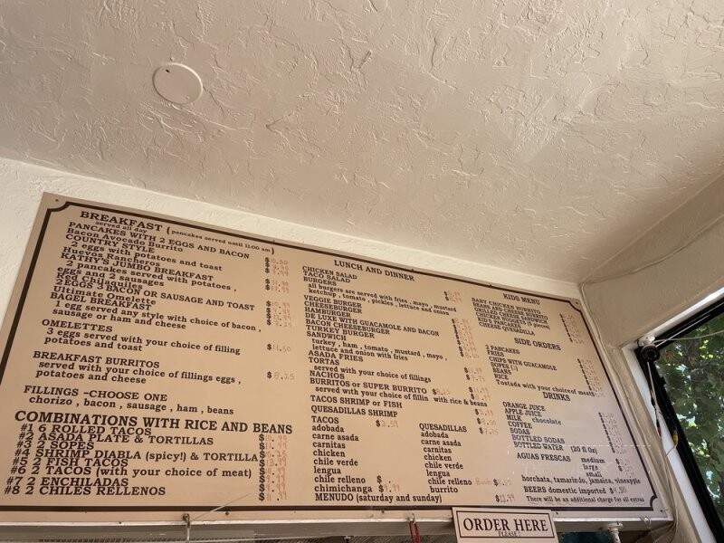 Kathy's Little Kitchen - Carmel Valley, CA menu_pic
