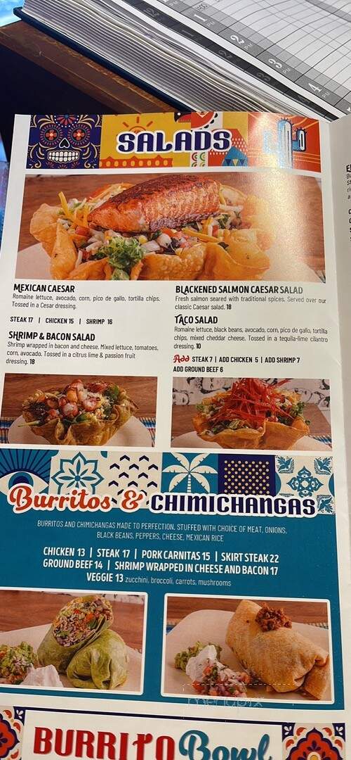 Lola's Tex-Mex Restaurant - Andover, NJ menu_pic