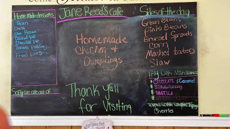 Pleasant Shade Cafe - Pleasant Shade, TN menu_pic