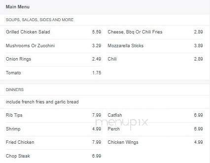 Dillingers Drive-In Inc - Calumet Park, IL menu_pic