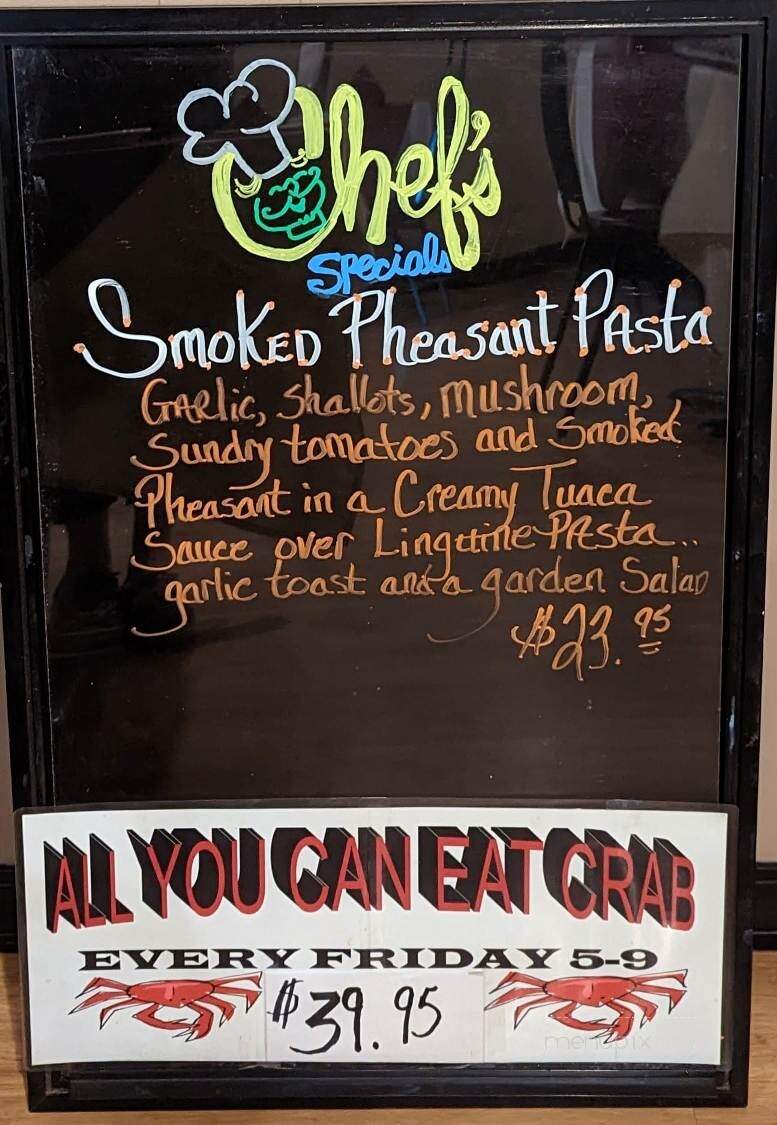 Pastime Club & Steakhouse - Marmarth, ND menu_pic