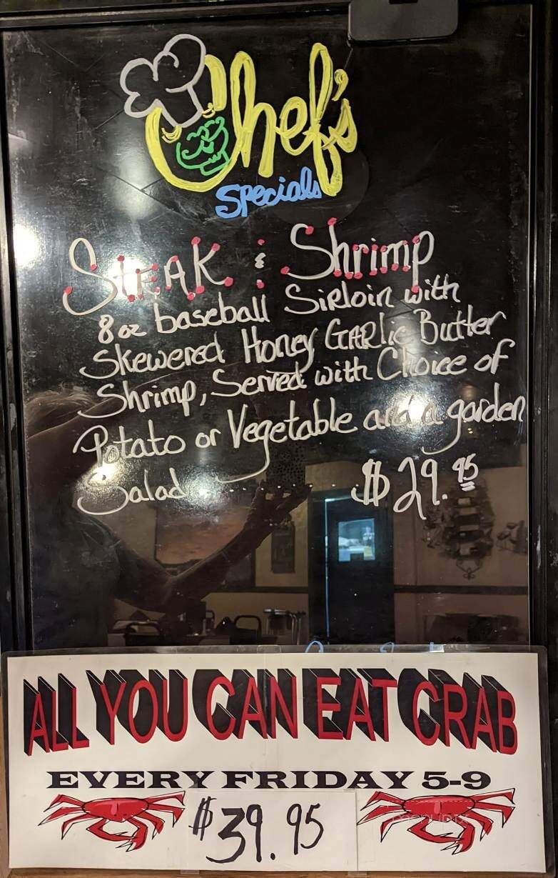 Pastime Club & Steakhouse - Marmarth, ND menu_pic