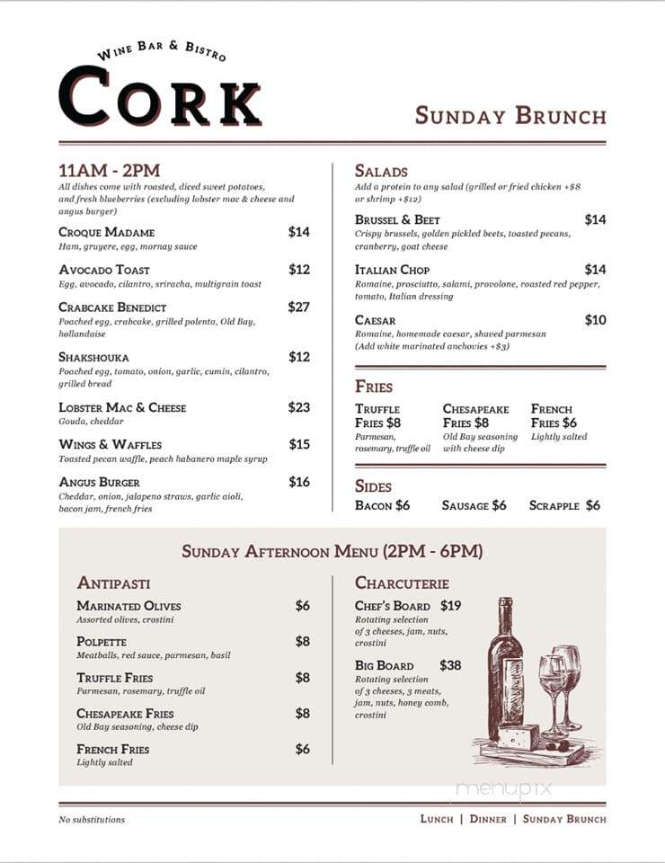 Cork Wine Bar & Bistro - New Bern, NC