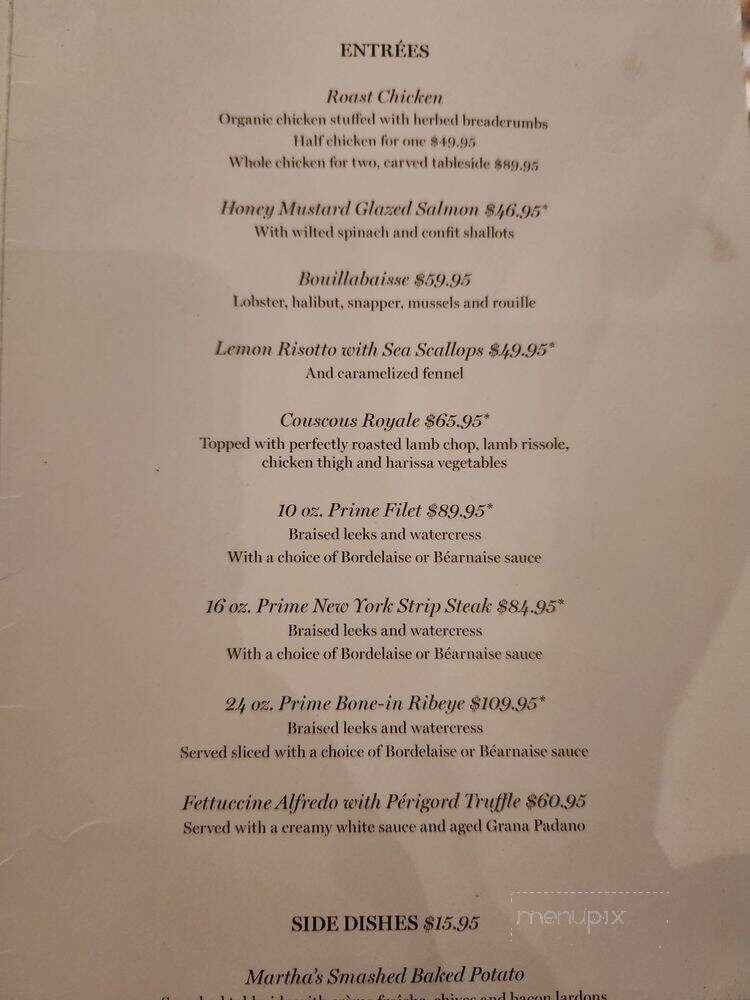 The Bedford by Martha Stewart - Las Vegas, NV menu_pic