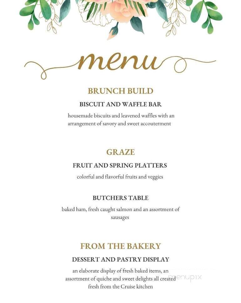 Cruise Coffee Cafe - Scotts Valley, CA menu_pic