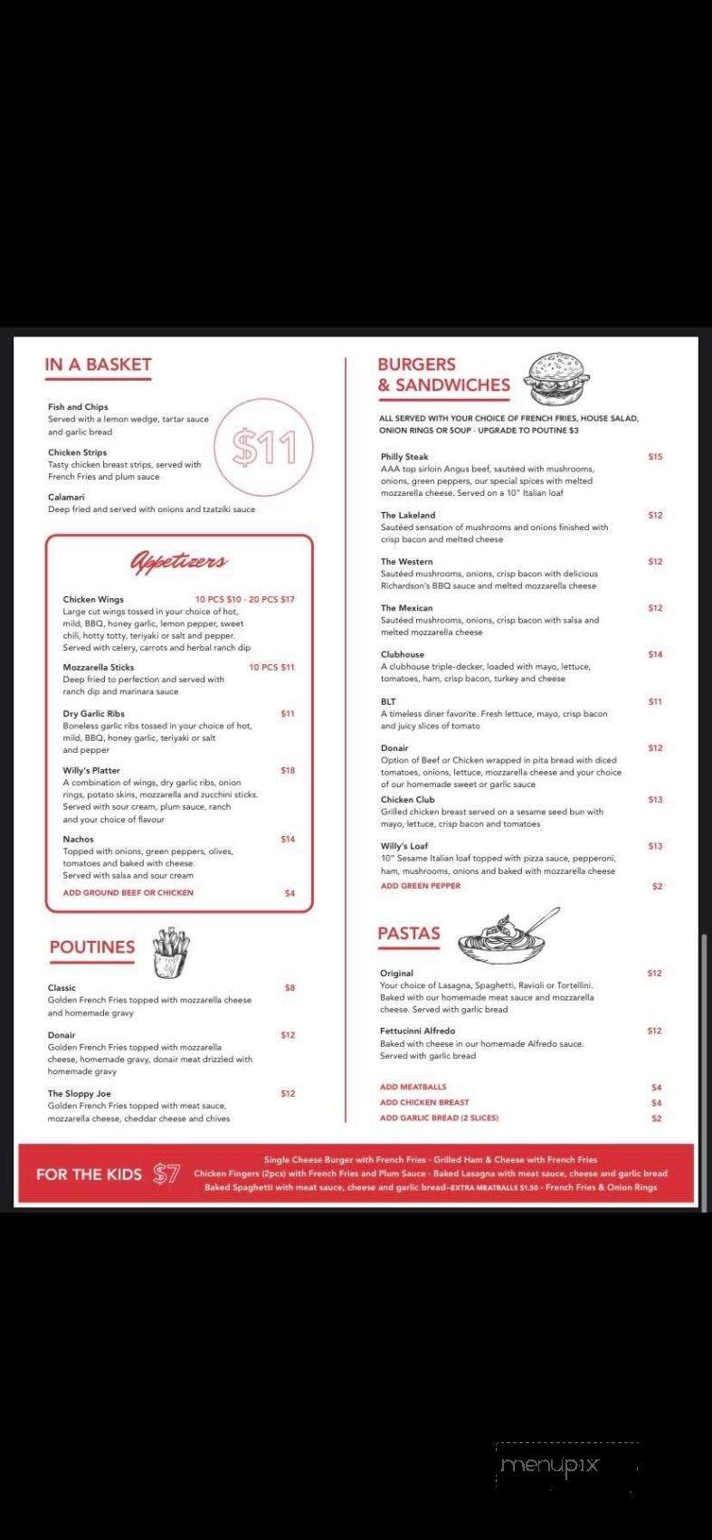 Willy's Restaurant and Lounge - Sherwood Park, AB