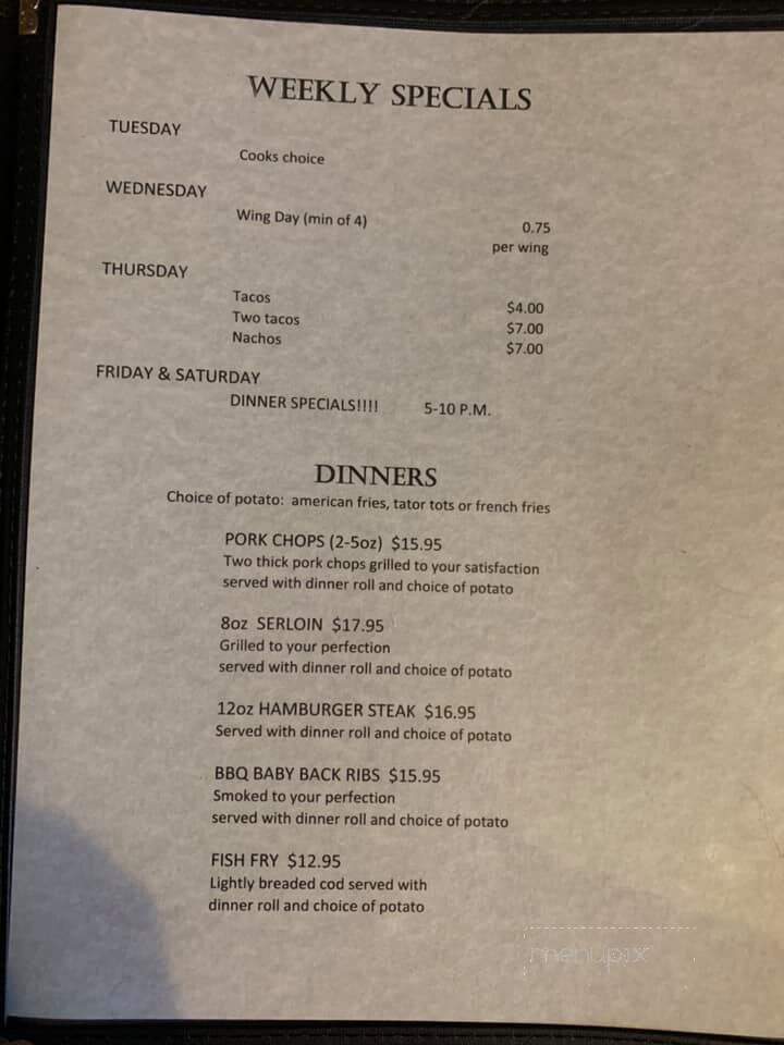 Kountry Kettle - Bock, MN menu_pic