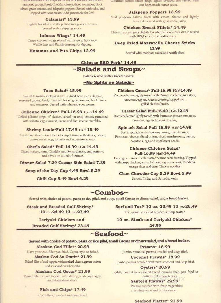 Nikki's - Covington, WA menu_pic