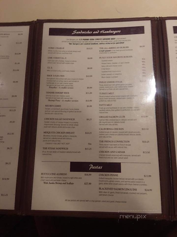 Lime Street Cafe - Springfield, IL menu_pic