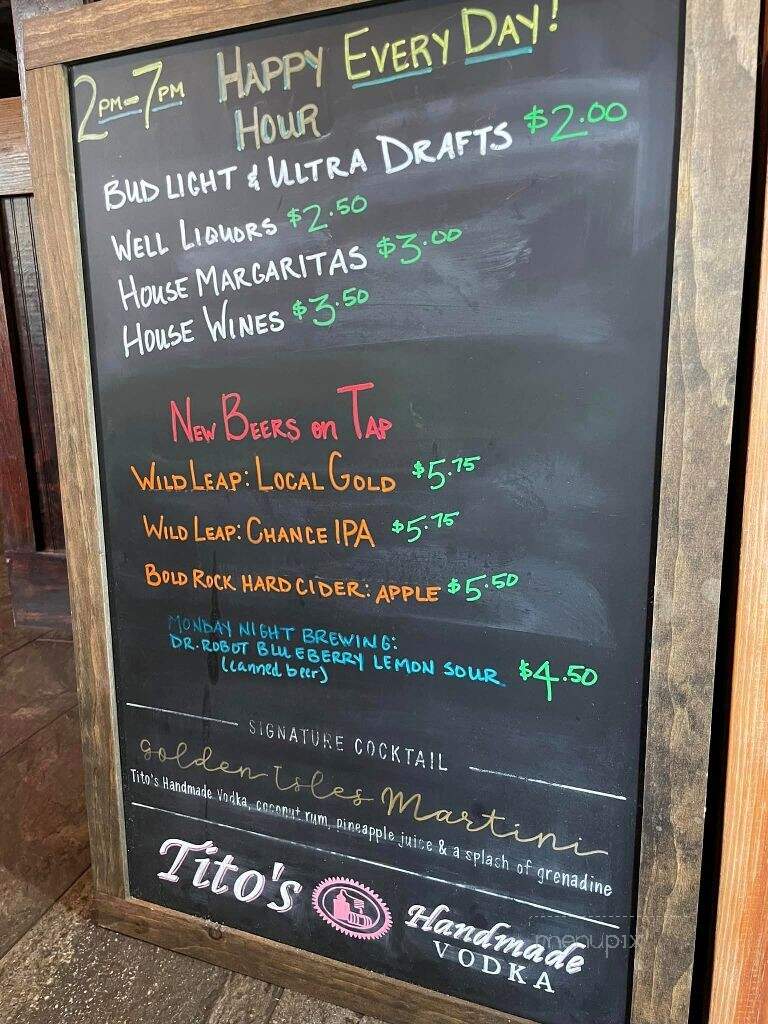 Harris's Steak & Seafood - Brunswick, GA menu_pic