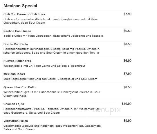 Doris' Diner - Celina, TN menu_pic