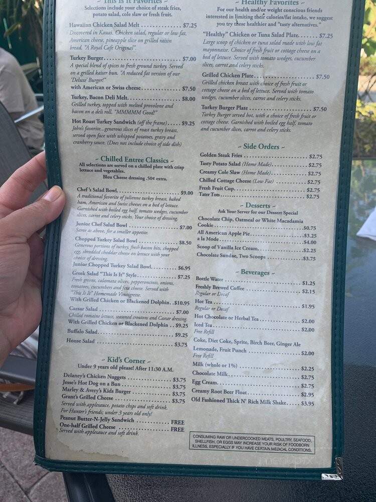 This Is It Cafe - West Palm Beach, FL menu_pic