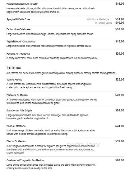 Casa Nova Restaurant - Staten Island, NY menu_pic