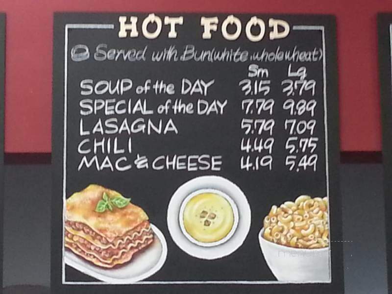 Keith's Deli - Kingston, ON menu_pic