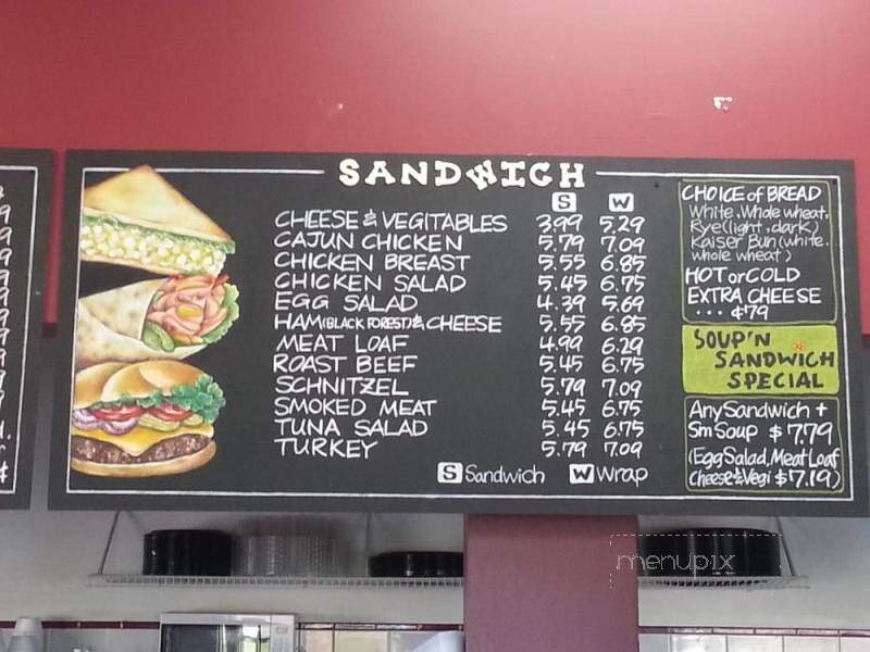 Keith's Deli - Kingston, ON menu_pic
