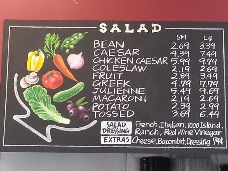Keith's Deli - Kingston, ON menu_pic