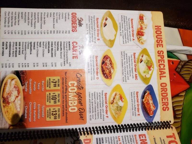 Ranch Grande Mexican Grille - Thomasville, GA menu_pic