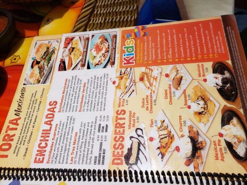 Ranch Grande Mexican Grille - Thomasville, GA menu_pic