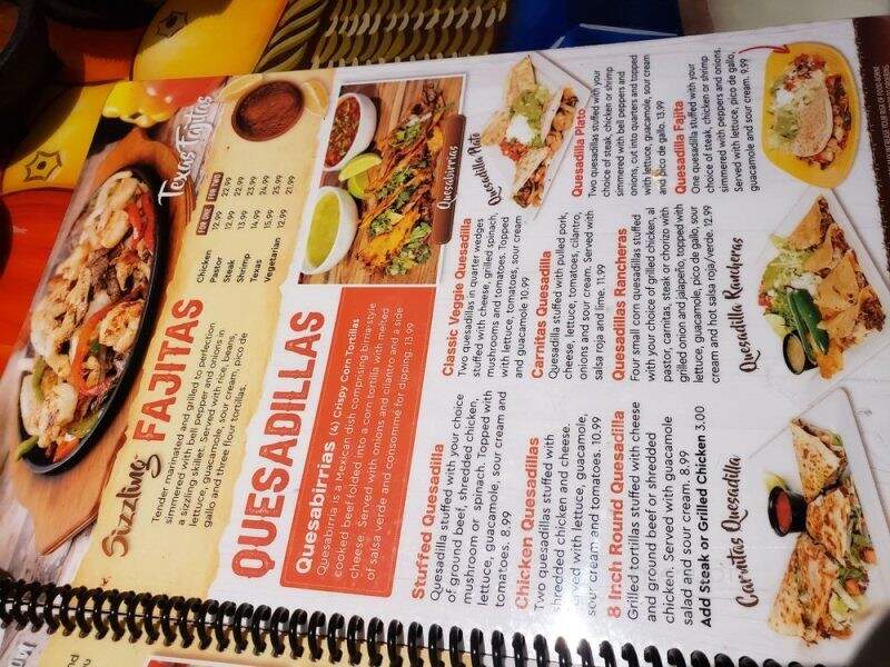 Ranch Grande Mexican Grille - Thomasville, GA menu_pic