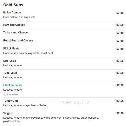 Presutti's Italian Subs - Fort Pierce, FL menu_pic