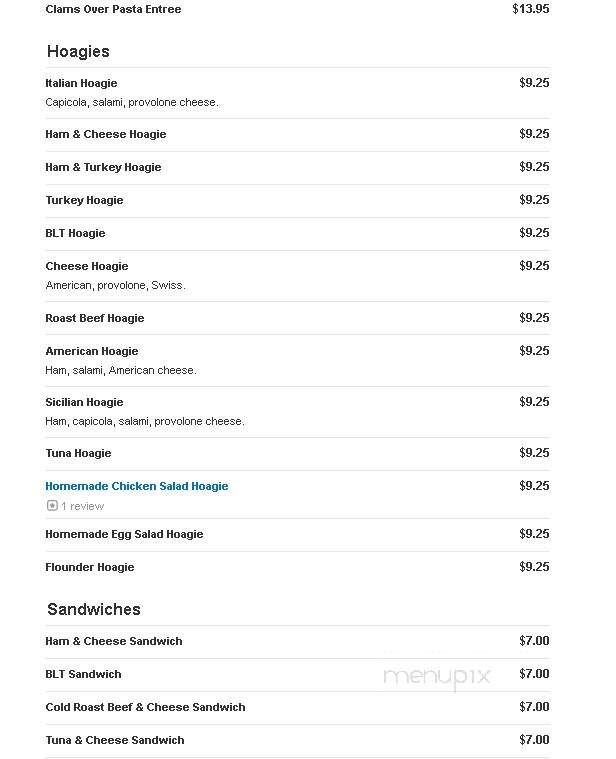 Mike's Pizza & Sub Shop - Delran, NJ menu_pic
