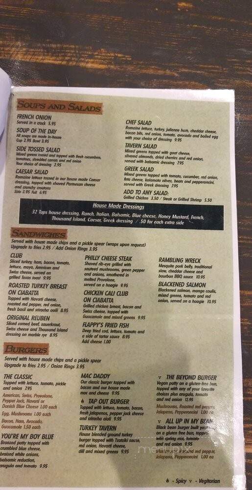 32 Taps Tavern - Carleton, MI menu_pic