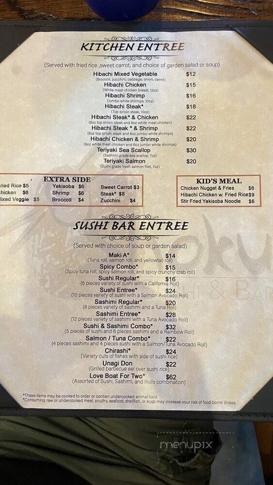 Shoku Sushi & Bar - Monroe, NC