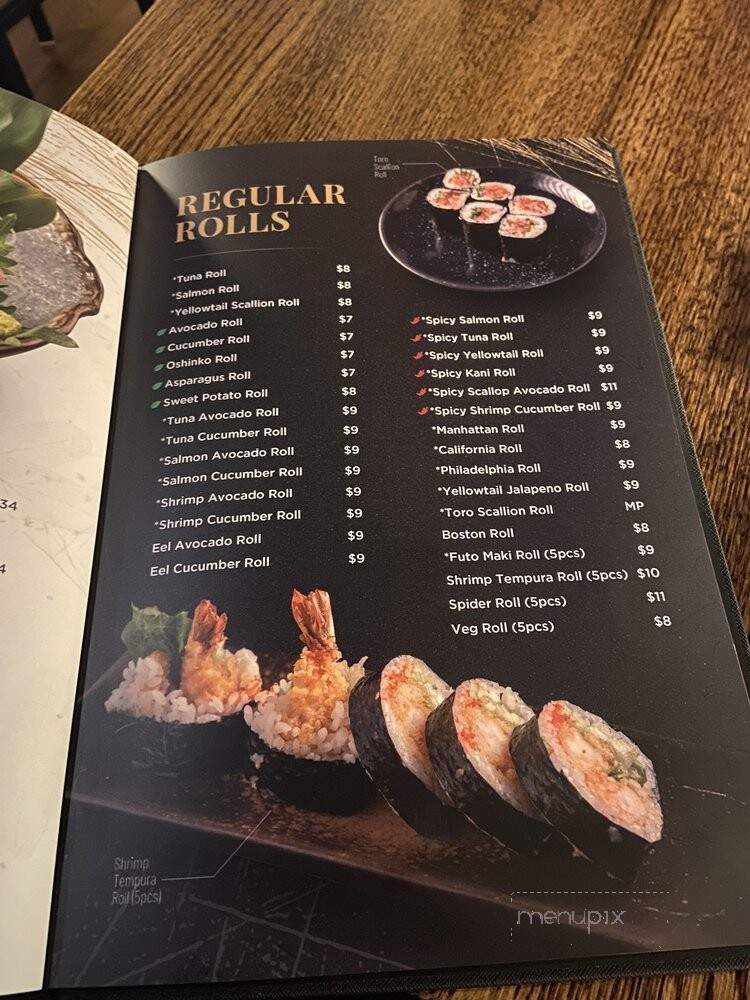 Masaaki Modern Japanese Cuisine - Queens, NY menu_pic