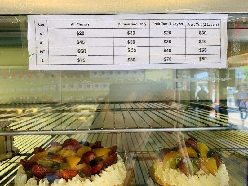 Vans Bakery - San Jose, CA menu_pic