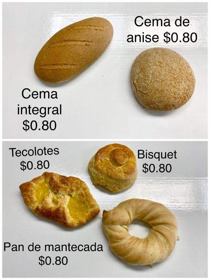 Panaderia Alicia - West Valley, UT menu_pic