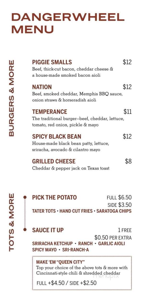 Nation Kitchen & Bar - Cincinnati, OH menu_pic