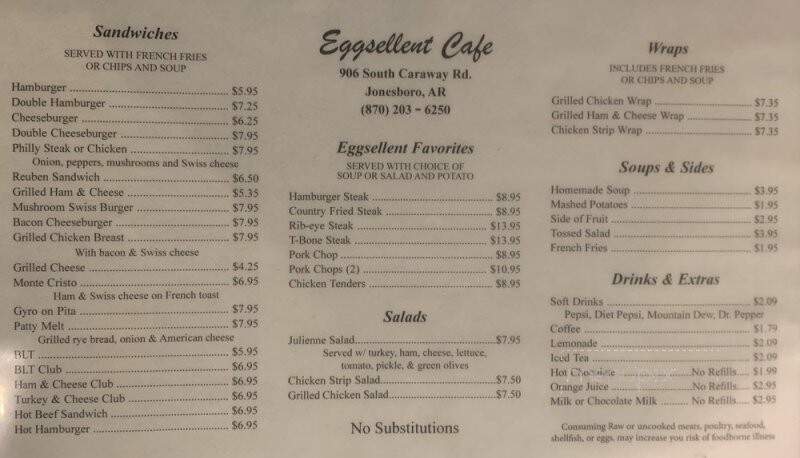 Eggsellent Cafe - Jonesboro, AR