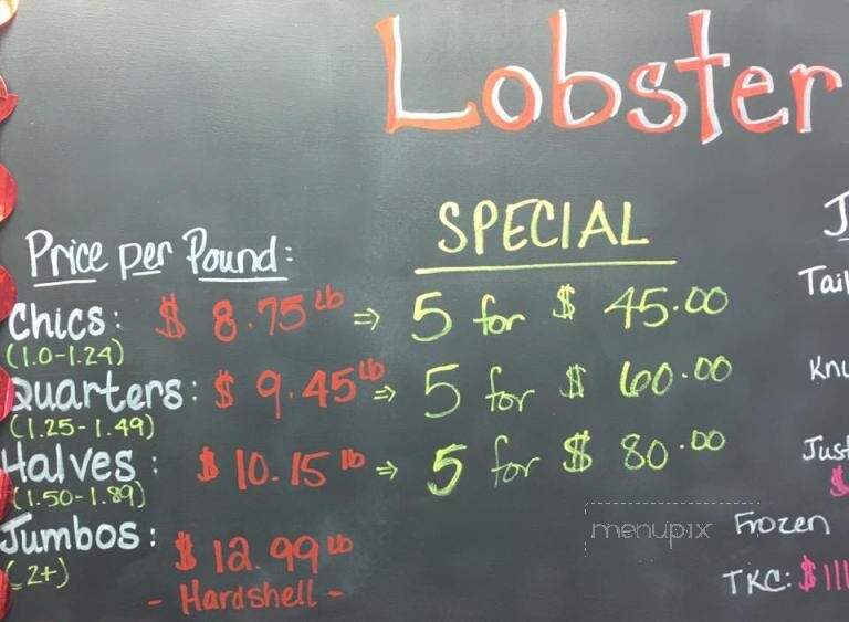 Fishermen's Net - Gray, ME menu_pic