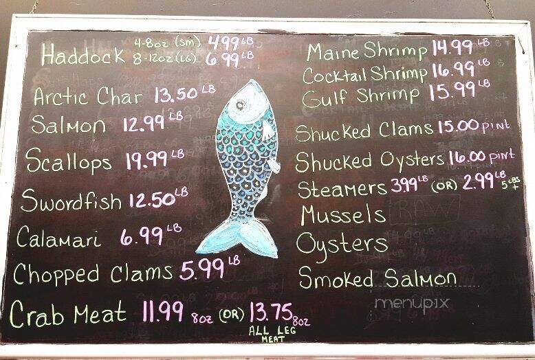 Fishermen's Net - Gray, ME menu_pic