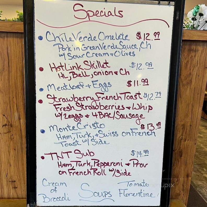 T N T's Cafe - Hesperia, CA menu_pic