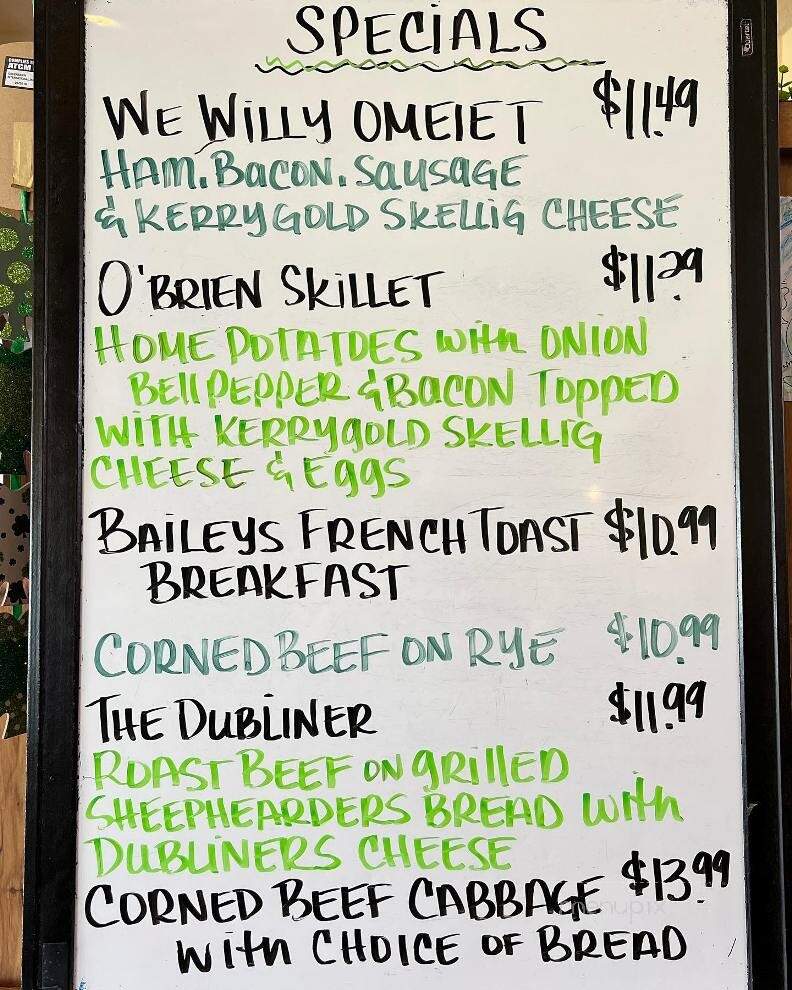 T N T's Cafe - Hesperia, CA menu_pic
