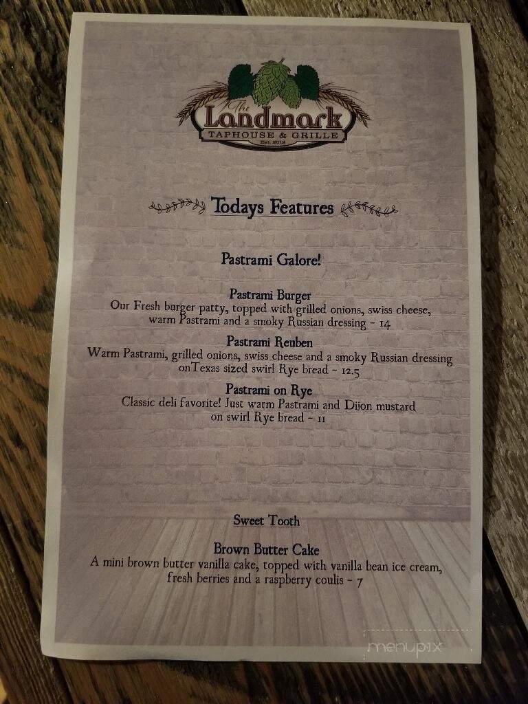 The Landmark TapHouse & Grille - Three Rivers, MI