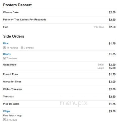 Pardos Grand Buffet Mexicano - Kansas City, MO menu_pic