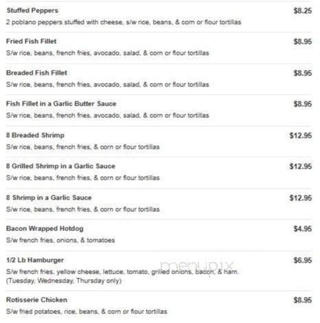 Pardos Grand Buffet Mexicano - Kansas City, MO menu_pic