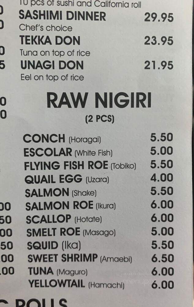 Sawatdee Thai Restaurant - Pinellas Park, FL menu_pic