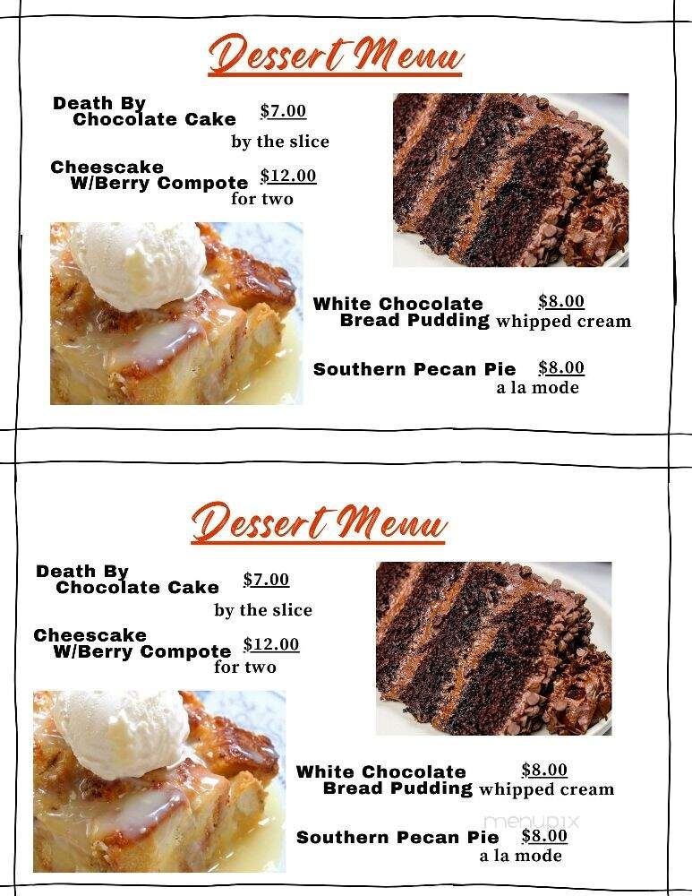 Lee's Cajun Cuisine - Opelousas, LA menu_pic