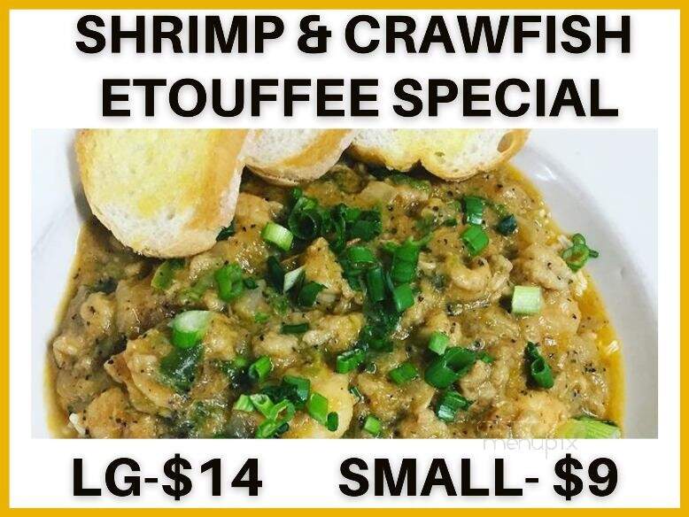 Lee's Cajun Cuisine - Opelousas, LA menu_pic