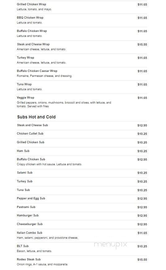 Ronnie Apizza - West Haven, CT menu_pic