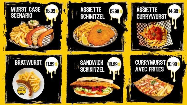 Station Berlin - Montreal, QC menu_pic