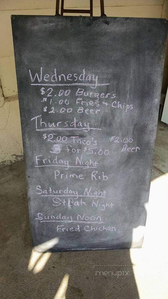 Trappers Bar & Grill - Simpson, KS menu_pic