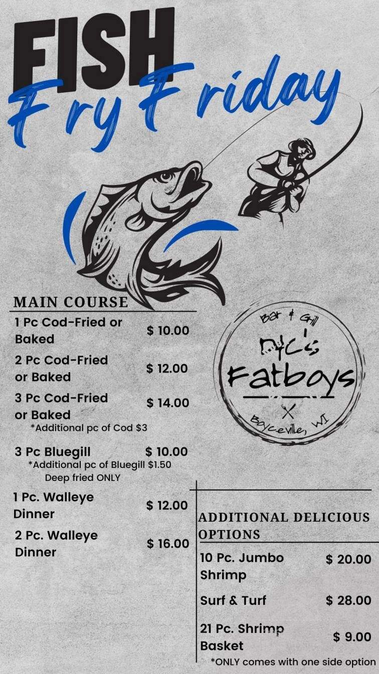 Fatboy's Eating & Drinking - Boyceville, WI