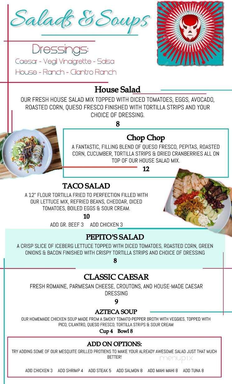 Pepito's & Co - Shreveport, LA menu_pic