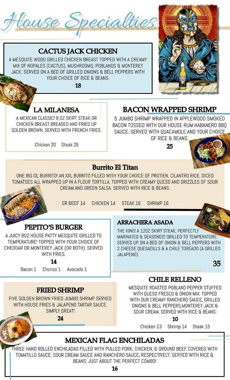 Pepito's & Co - Shreveport, LA menu_pic